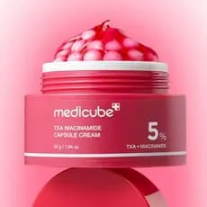 Medicube 5 % Nicotinamida Colágeno Rosa Creme Geléia Elástica E Hidratante Duradouro Clareamento Natural Limpeza Profund