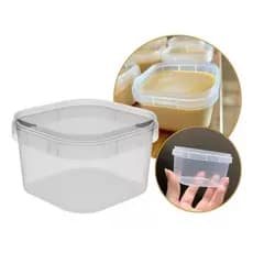 Pote Lacre Pequeno Quadrado 150ml Com 10/20/50un Sobremesa Bolo
