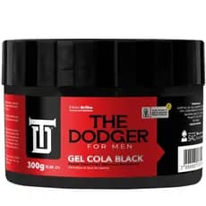 Gel Cola 300g Black -The Dodger - Gel com coloração Preta para disfarçar grisalhos e pigmentar