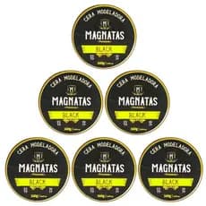 KIT CERA MODELADORA MAGNATAS BLACK 160G OPÇÕES 3 OU 6 UNIDADES