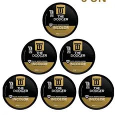 PASTA MODELADORA INCOLOR THE DODGER 150G - 6 UNIDADES E 3 UNIDADES