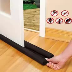 veda Porta Ajustável Proteção Protetor de Porta Rolinho Duplo 80cm Comprimento