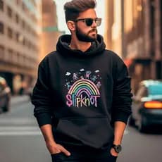Moletom Canguru Adulto Banda SlipKnot Banda De Rocl Blusa De Frio Agasalho Casaco Adulto Unissex
