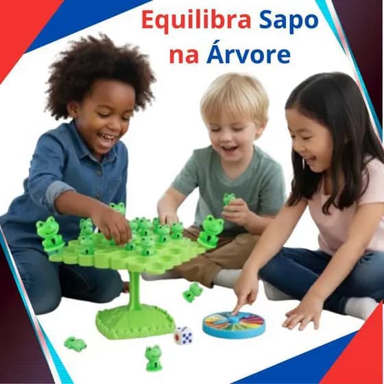 Jogo De Tabuleiro Sapo Equilíbrio Árvore