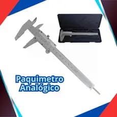 Paquimetro Analógico Manual Universal 150mm Aço Inox Com Estojo ProfissionaL