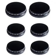 Kit com 6 Espalhadores Tampinhas do Fogão Esmaltec Bali Veneza