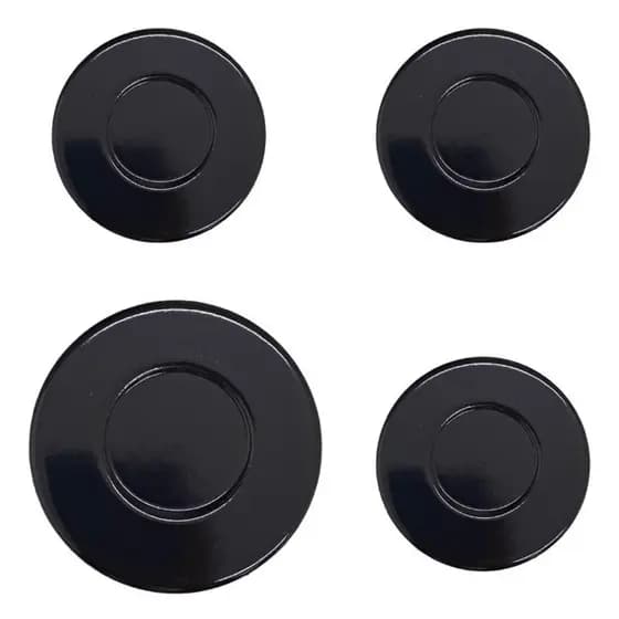 Kit 4 Tampinhas (Espalhador) De Chamas Cooktop 4 Bocas Fischer