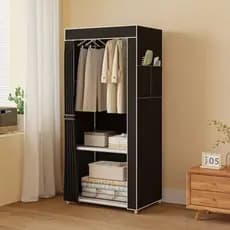 Guarda Roupa Dobrável Roupeiro Portátil Pequeno 56*44*146