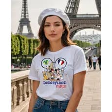 Camiseta Viagem  Paris Férias Família Unissex Infantil Adulto Plus Size