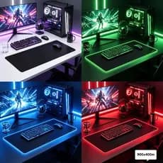 Mouse Pad Gamer Fortrek Speed XXL 90x40cm Desk Pad Borda Costurada