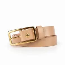 Cintos Femininos Fivela Alfaiataria Dourada Sofisticada Da Moda Skinny Elegante Casual Blogueira Ajustável - Laura