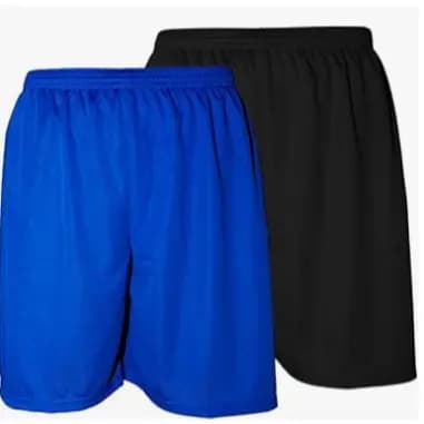 KIT 2 BERMUDAS SHORTS SHORT CALÇÃO ESPORTE FITNESS SPORT FIT GINASTICA ADULTO CRIANÇA PRESIDIO CONCURSO FICAR CASA