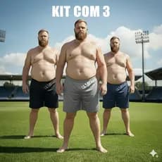 KIT 3 BERMUDAS OU 1 UNIDADE PLUS SIZE MASCULINA G1 ao G5 CORPO GRANDE GORDO CONFORTÀVEL BARATO ENORME