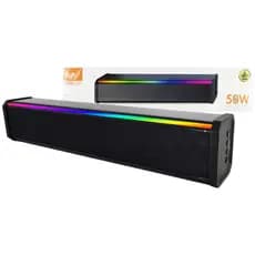 Caixa de Som Soundbar PC Gamer Bluetooth LED 50W Altomex AL-3558 - Dragão
