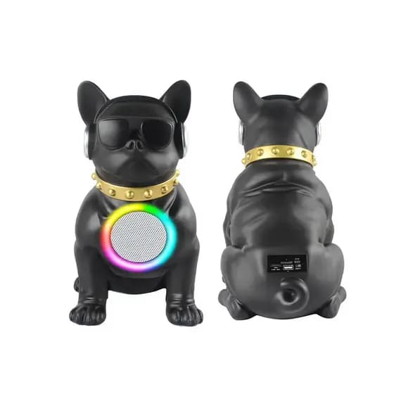 Caixa de som bulldog com leds Altomex AL-9599 - Dragão