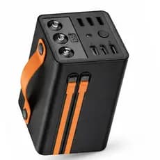 Power Bank Station de Alta Capacidade com Lanterna Turbo e Visor Digital EL-2982 Eletromex - Dragão