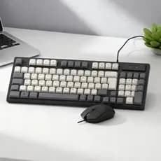 Combo Teclado e Mouse Gamer com Fio e Design Ergonômico AL-9510 Altomex - Dragão