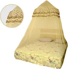 Mosquiteiro Indiano Teto Cama Casal King /Queen/Box C/ Elástico Sem Armação - Promoção Limitada
