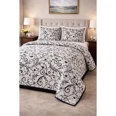 Colcha Cobre Leito Casal Dupla Face Com 2 Fronhas