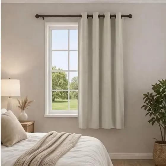 Cortina Blackout PVC 1,10m x 1,30m corta 100% a Luz