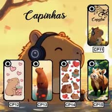 Capa de Celular Capivara Capinha Personalizada Divertidamente todos os aparelhos Capinha de celular