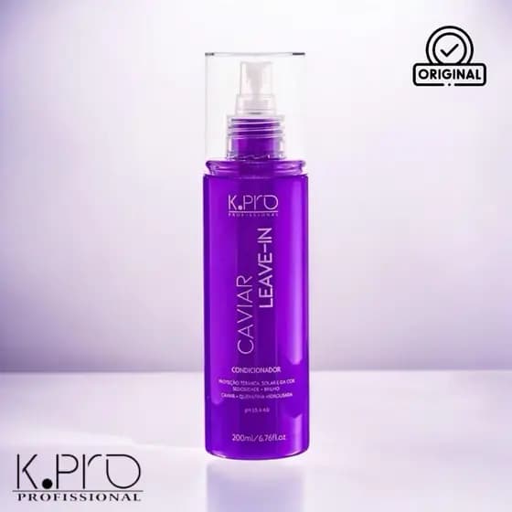 kpro caviar LEAVE-IN condicionador spray protetor térmico 200 ml