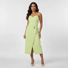 Vestido Feminino Curto Alfaiataria Acinturado Alcinha Decote Moderno Elegante Casual Festa