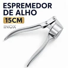Espremedor De Alho Grande Inox 15cm Cozinha Utensílios