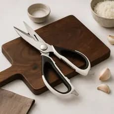 Tesoura de Frango Cozinha Multifuncional  Inox 23cm. P/ Cozinha, Restaurante, Bares, Pizzaria,