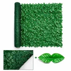 Muro Inglês Jardim artificial Vertical Painel de Hera Artificial Decorativo 2,00m x 50cm
