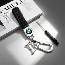 Chaveiro Emblema De Carro De Couro De Metal De Alta Qualidade Para BMW M5 E90 E91 E92 X1 X2 X3 X4 F07 F10 F15 F16 F20 F2