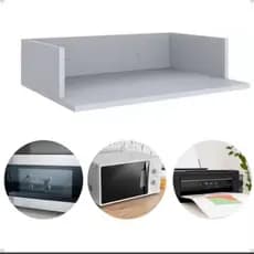 Suporte impressora e microondas branco em MDF!!
