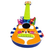 Violão Infantil 55cm Musical Educativo 3+ Anos Colorido