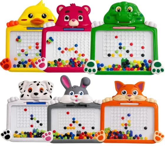 Lousa Magnética Infantil Educativa Montessori 3+ Anos | Brinquedo Pedagógico Coordenação Motora