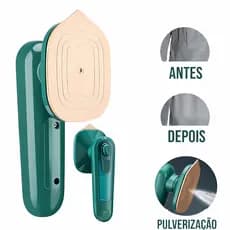 Mini Ferro De Passar Roupa Cabe Na Mala Bolsa Viagem