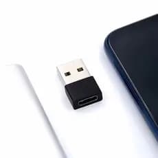 Conversor Mini Adaptador Usb Tipo C Fêmea Para Usb A Macho E USB A PARA USB C