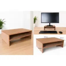 Base Apoio Mdf Suporte Para Monitor Ergonômico