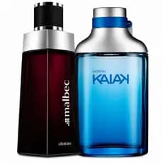 Combo Até 02 Perfumes Masculinos Mbec e Kaik Tradicional 100 ml Sofisticação Elegância Frescor