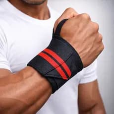 1 ou 2 Munhequeiras Ajustável Protetor de Punho Academia Crossfit Musculação Suporte Compressão