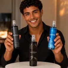 Kit Perfume Masculino 2 Até 3 Body Splash 200ml cada Malbeck  Kaiyak Essencialle Homem Cheiroso