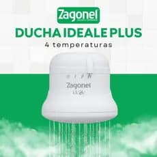 Chuveiro Elétrico Ducha Zagonel Ideale Plus 4 Temperaturas 220v e127v