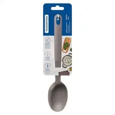 Colher Para Servir 28cm Tramontina Softta Em Silicone Cinza