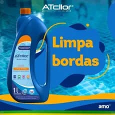Limpa Bordas Piscina Desengordurante 1L Atcllor