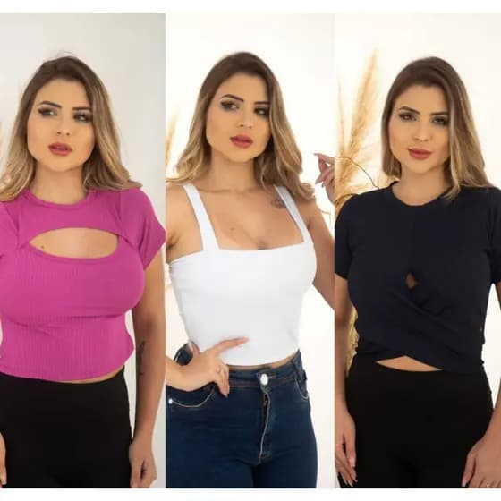 Kit Croopeeds com 3 Peças Variadas Promoção do Ano