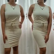 Vestido Midi Regata Evangélico Plus Size