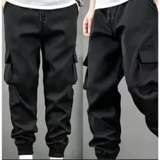 Calça Cargo com Bolsos Laterais Unissex Premium JOGGER