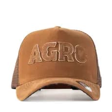 Boné Trucker Agro Rural Masculino Aba Curva Ajustável