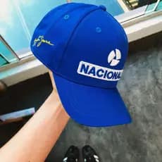 Boné Nacional Senna Retrô Fórmula 1 Bordado