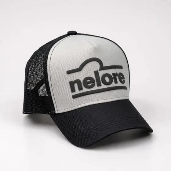 Boné Nelore Made in Roça Trucker Aba Curva