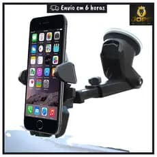 Suporte Celular Gps Carro Veicular - Trava Automática Ajustável Envio em 6 Horas